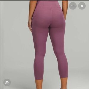 Lululemon Fast and Free HR Crop 23’